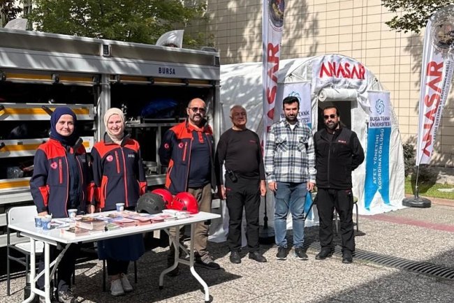 BTÜ Tanıtım Günlerinde AFAD’a Teşekkür