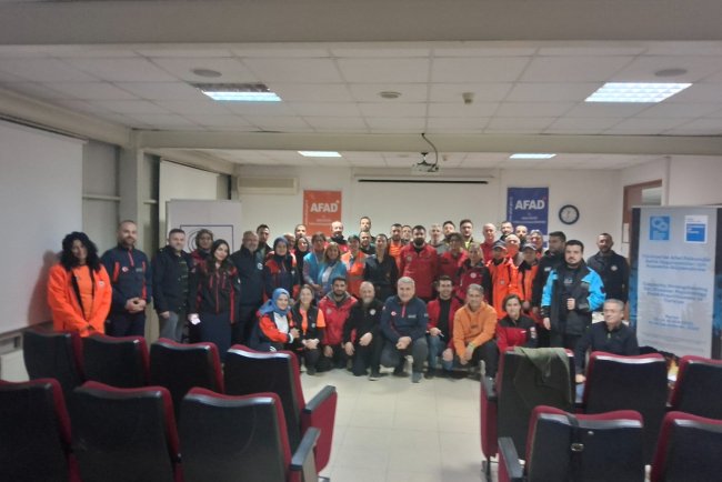 Afet Psikolojisi Eğitimine Katıldık.