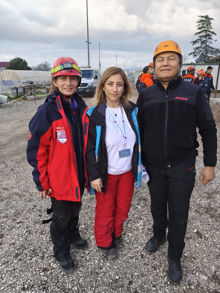 Afet Psikolojisi Eğitimine Katıldık.