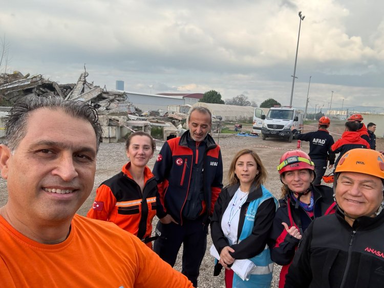 Afet Psikolojisi Eğitimine Katıldık.